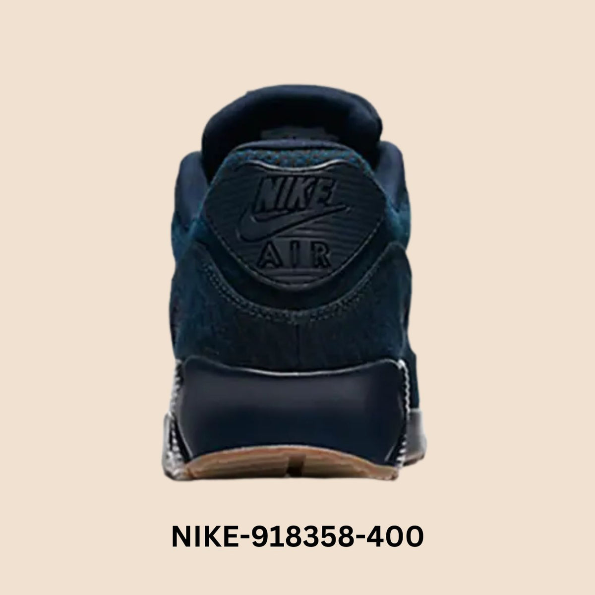 kwaadheid de vrije loop geven Uitgaven Uitdrukkelijk Nike Air Max 90 Premium Jacquard "Indigo" Men's Style# 918358-400 – Juicy  Sole