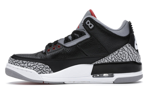 Jordan 3 Retro Black Cement 2018 Mens Sneaker Style# 854262-001