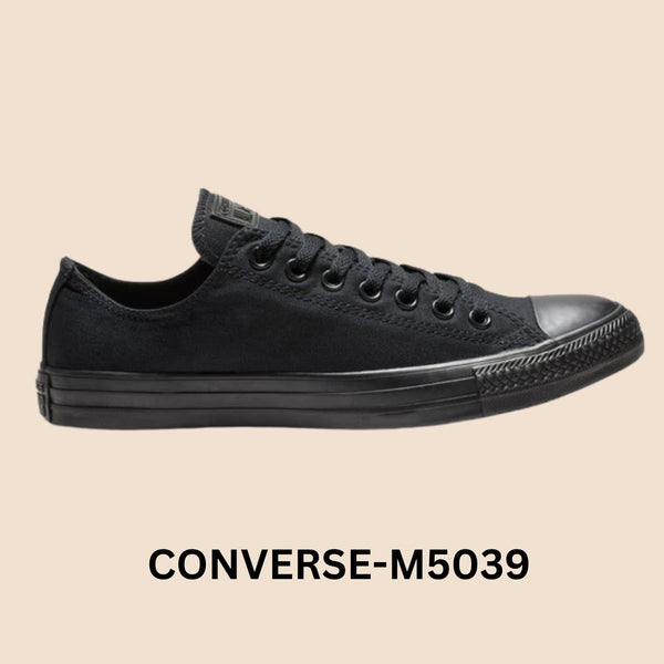 Converse Chuck Taylor All Star Ox "All Black" Style# M5039