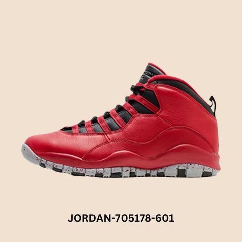 Air Jordan 10 Retro "Bulls Over Broadway" Men's Style# 705178-601