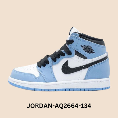 Air Jordan 1 Retro High OG "University Blue" Pre School Style# AQ2664-134