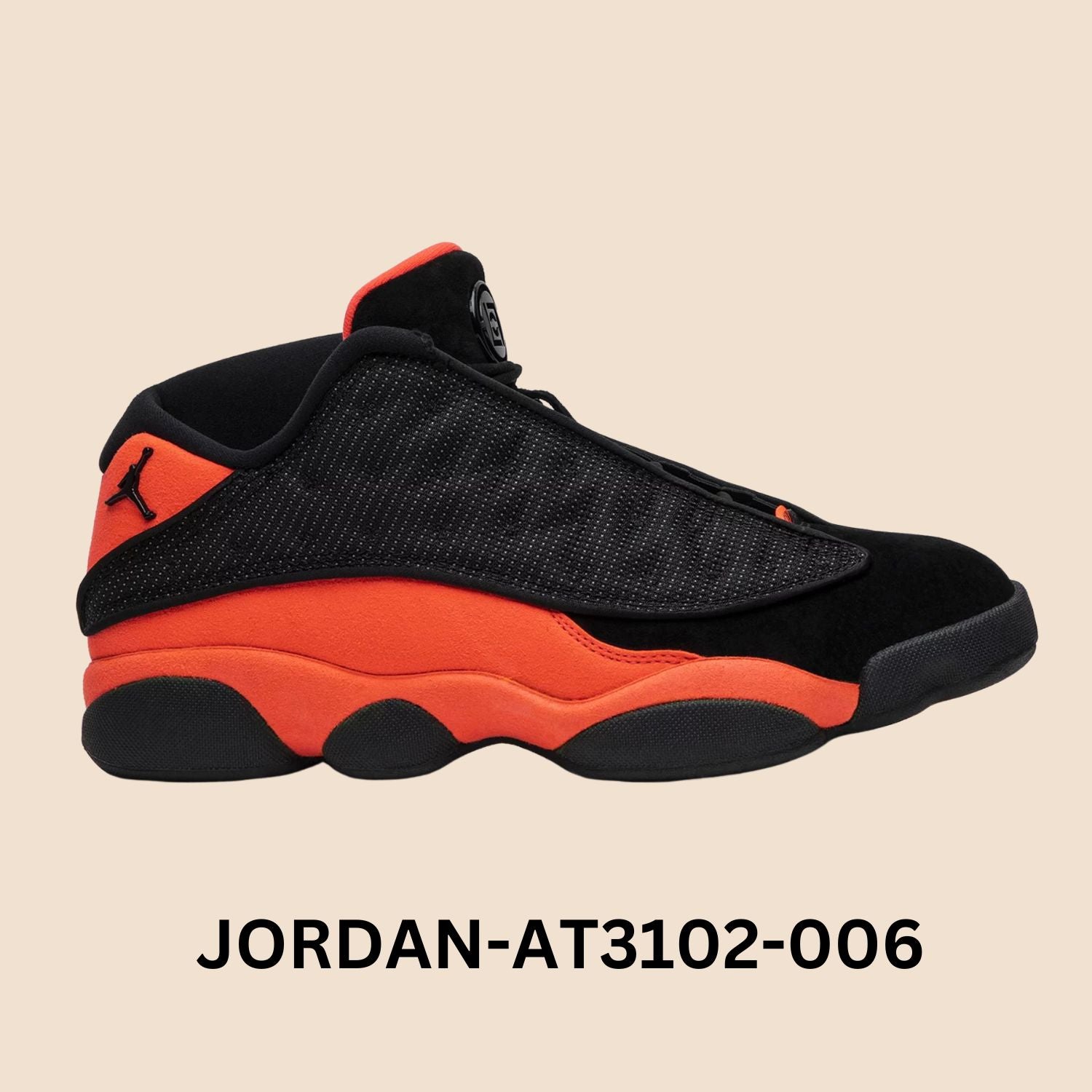 Air Jordan 13 Retro Low "Infra-Bred" X CLOT Men's Style# AT3102-006