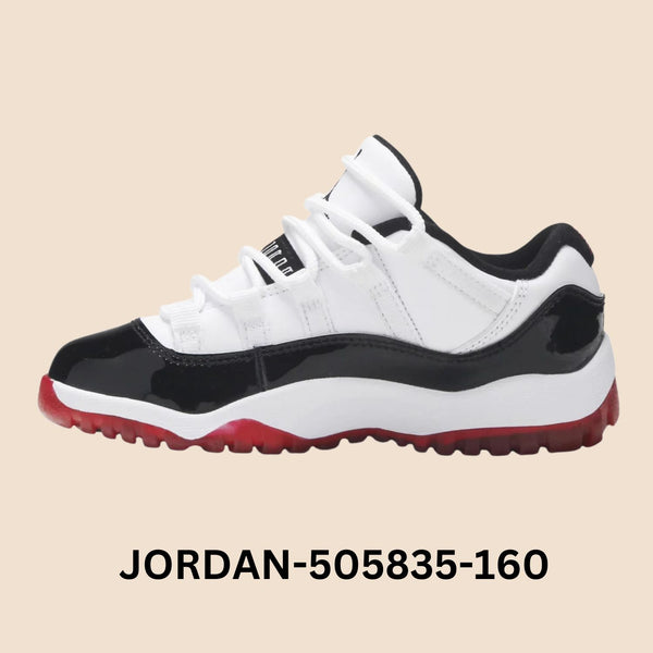 Air Jordan 11 Retro Low "Concord Bred" Pre School Style# 505835-160