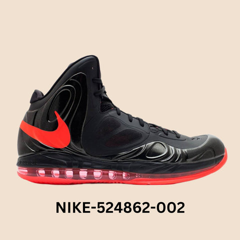 Nike Air Max Hyperposite "BLACK CRIMSON" Men's Style# 524862-002