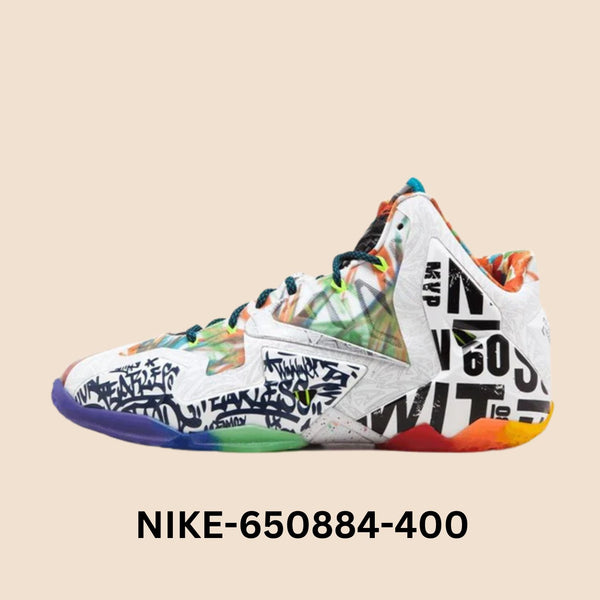 Nike Lebron 11 Premium "WHAT THE LEBRON" Men's Style# 650884-400