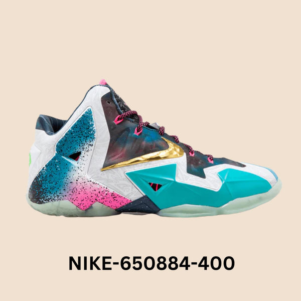 Nike Lebron 11 Premium "WHAT THE LEBRON" Men's Style# 650884-400