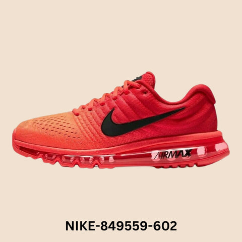 Nike Air Max 2017 "Bright Crimson" Men's Style# 849559-602