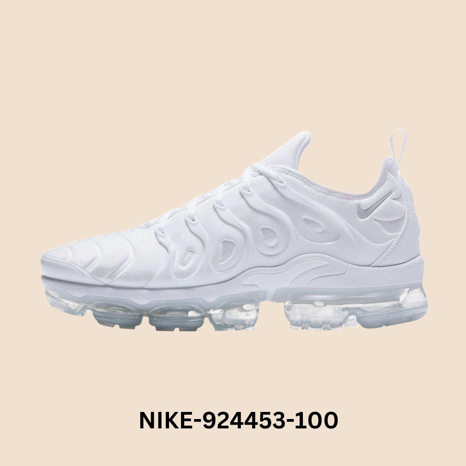 Nike Air VaporMax plus "White Platinum" Men's Style# 924453-100