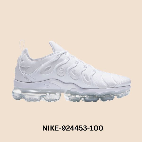 Nike Air VaporMax plus "White Platinum" Men's Style# 924453-100