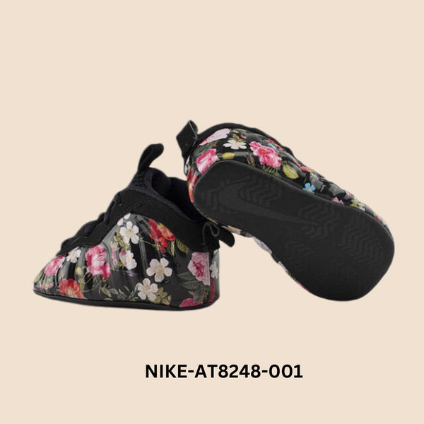 Nike Little Foamposite One "Floral" Crib Style# AT8248-001