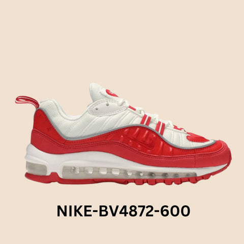 Nike Air Max 98 "UNIVERSITY RED" Grade School Style# BV4872-600