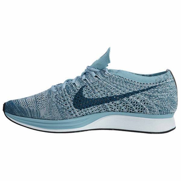 Nike Flyknit Racer White/blue for Men's # 526628-102