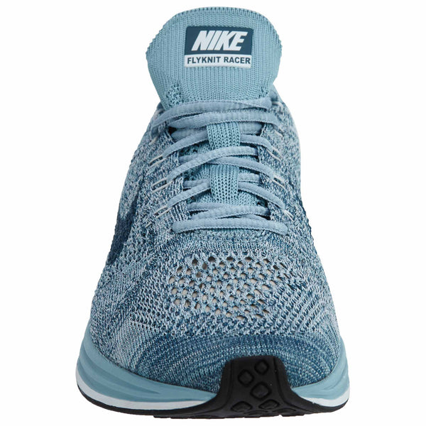 Nike Flyknit Racer White/blue for Men's # 526628-102